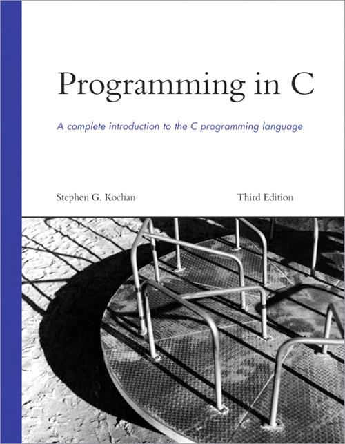 Programming in C, 3rd Edition