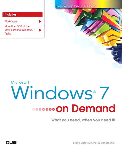 Microsoft Windows 7 On Demand, Portable Documents