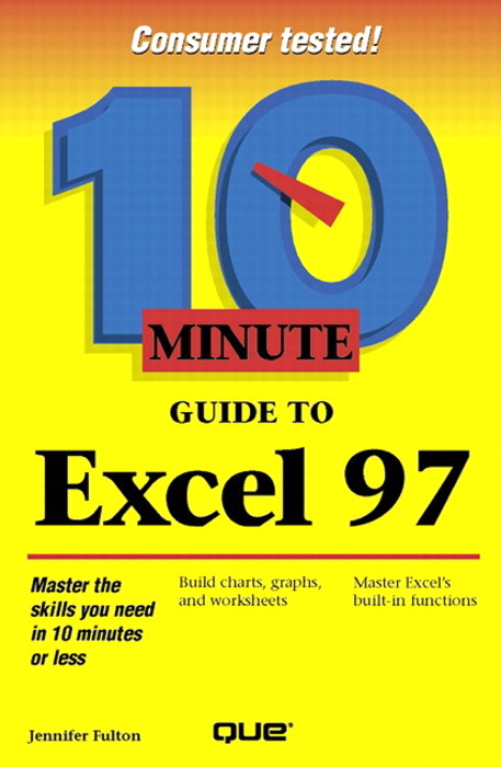 10 Minute Guide to Excel 97