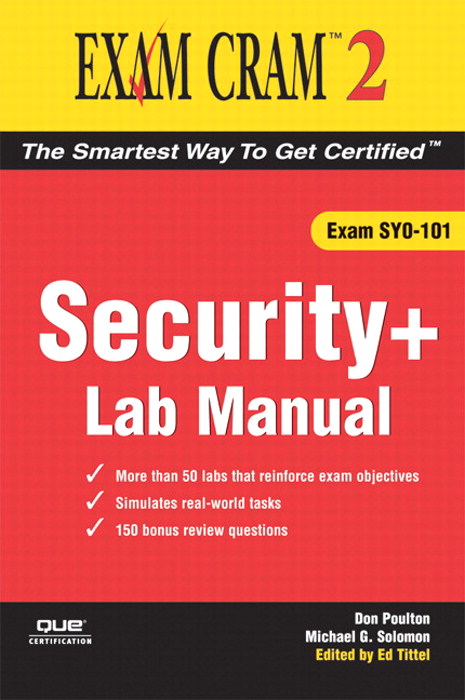 Security+ Exam Cram 2 Lab Manual