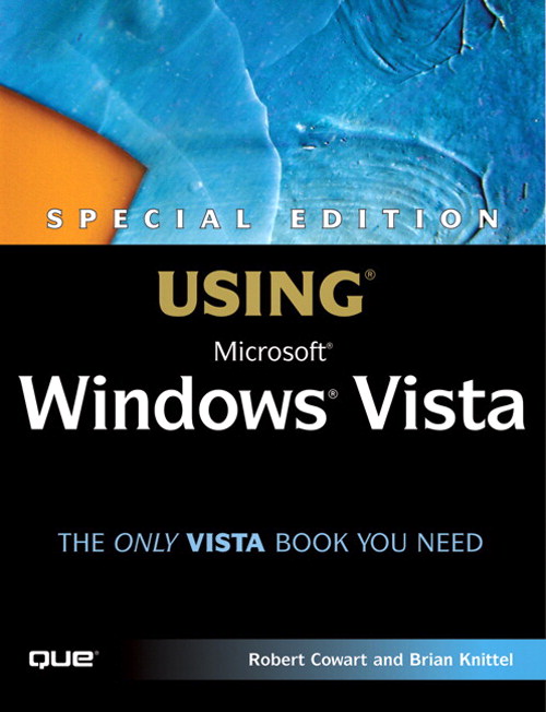 Special Edition Using Microsoft Windows Vista