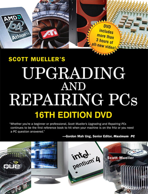 Upgrading and Repairing PCs DVD, 16th Edition