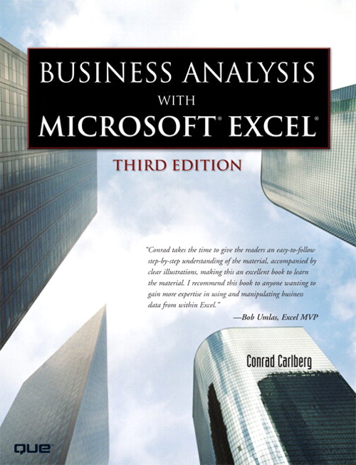 Business Analysis with Microsoft Excel, 3rd Edition