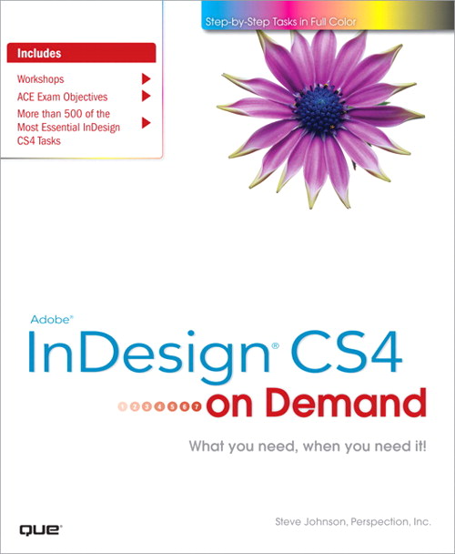 Adobe InDesign CS4 on Demand