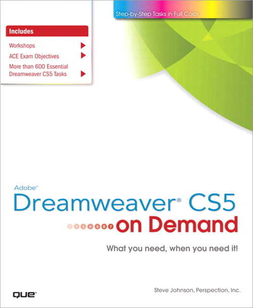 Adobe Dreamweaver CS5 on Demand