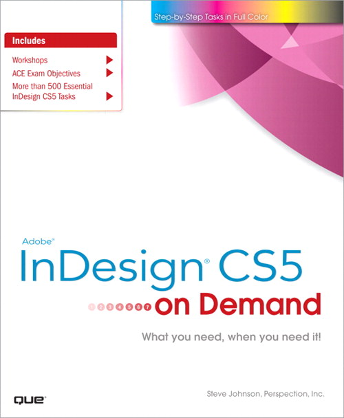 Adobe InDesign CS5 on Demand