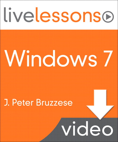 Windows 7 LiveLessons (Video Training), (Downloadable Video)