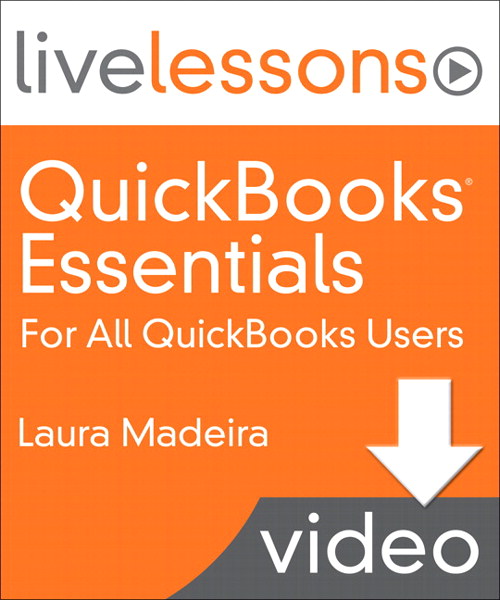 QuickBooks Essentials LiveLessons (Video Training), (Downloadable Video)