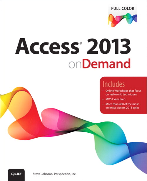 Access 2013 on Demand