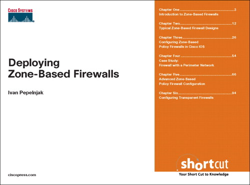 Deploying Zone-Based Firewalls (Digital Short Cut)