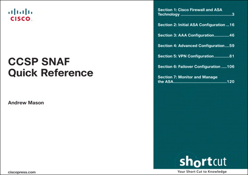 CCSP SNAF Quick Reference