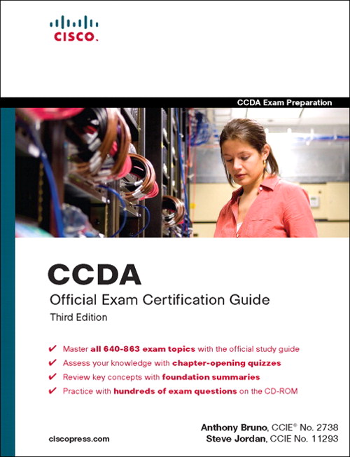 CCDA Official Exam Certification Guide (Exam 640-863), 3rd Edition