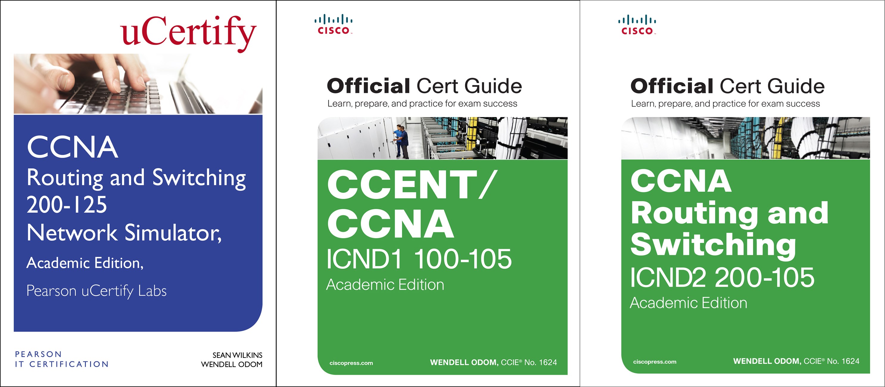 CCNA Routing and Switching 200-125 Official Cert Guide Library and Pearson uCertify Network Simulator Academic Edition Bundle