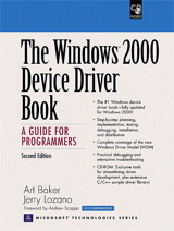 Windows 2000 Device Driver Book, The: A Guide for Programmers, 2nd Edition