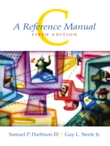 C: A Reference Manual, 5th Edition