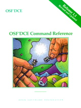 OSF DCE Command Reference Release 1.1