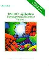 OSF DCE Application Development Reference Release 1.1