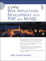 Core Web Application Development with PHP and MySQL