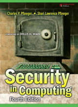 Security in Computing, 4th Edition