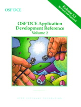 OSF DCE Application Development Reference Volume II, 2nd Edition