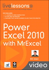 Power Excel 2010 with MrExcel LiveLessons (Video Training), Safari