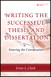 Writing the Successful Thesis and Dissertation: Entering the Conversation