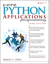 Core Python Applications Programming, 3rd Edition