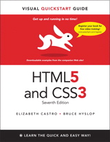 HTML5 & CSS3 Visual QuickStart Guide, 7th Edition