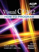 Visual C# 2012 How to Program, 5th Edition
