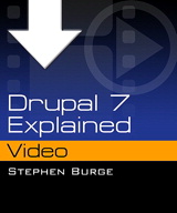 Drupal 7 Explained Video, Downloadable Version