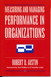 Measuring and Managing Performance in Organizations