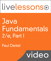 Java Fundamentals LiveLessons Part I of IV (Video Training)