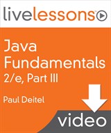 Java Fundamentals LiveLessons Parts I, II, III, and IV (Video Training): Lesson 21: Accessing Databases with JDBC, Downloadable Version