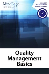 Quality Management Basics (Online Course / Digital Access Code)