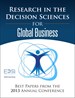 Research in the Decision Sciences for Global Business: Best Papers from the 2013 Annual Conference