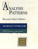 Analysis Patterns: Reusable Object Models (paperback)