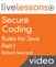 Secure Coding Rules for Java LiveLessons, Part I
