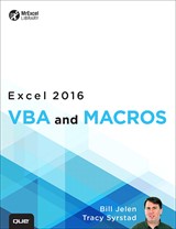 Excel 2016 VBA and Macros (Web Edition with Content Update Program)