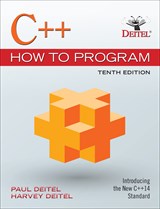 C++ How to Program (Early Objects Version) (2-downloads), 10th Edition