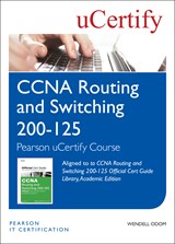 CCNA Routing and Switching 200-125 Official Cert Guide Library, Academic Edition Pearson uCertify Course Student Access Card
