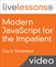 Modern JavaScript for the Impatient LiveLesson (Video Training)