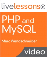 PHP and MySQL LiveLessons (Video Training), Safari