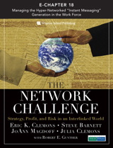 Network Challenge (Chapter 18), The: Managing the Hyper-Networked "Instant Messaging" Generation in the Work Force
