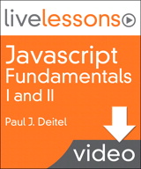 Javascript Fundamentals I and II LiveLessons (Video Training): Part I Lesson 3: Introduction to Scripting (Downloadable Version)