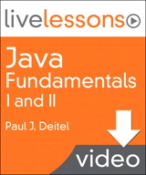 Java Fundamentals I and II LiveLesson (Video Training): Part II Lesson 7: Graphical User Interfaces (GUI) Part 2 (Downloadable Version)