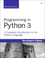 Summerfield:Programm in Python 3_p1