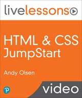 HTML & CSS JumpStart LiveLessons (Video Training)