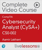 CompTIA Cybersecurity Analyst (CySA+) CS0-002 Complete Video Course (Video Training)
