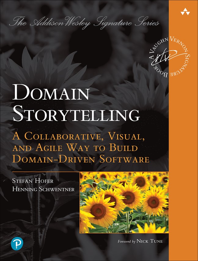 Cover of book *Domain Storytelling*
