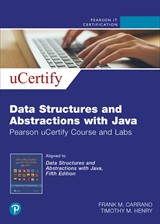 Data Structures and Abstractions with Java Pearson uCertify Course and Labs Access Code Card, 5th Edition
